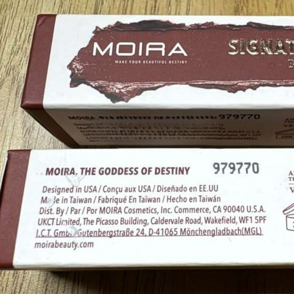 MOIRA Signature Lipstick SLS010 | Matte Finish | Full Size